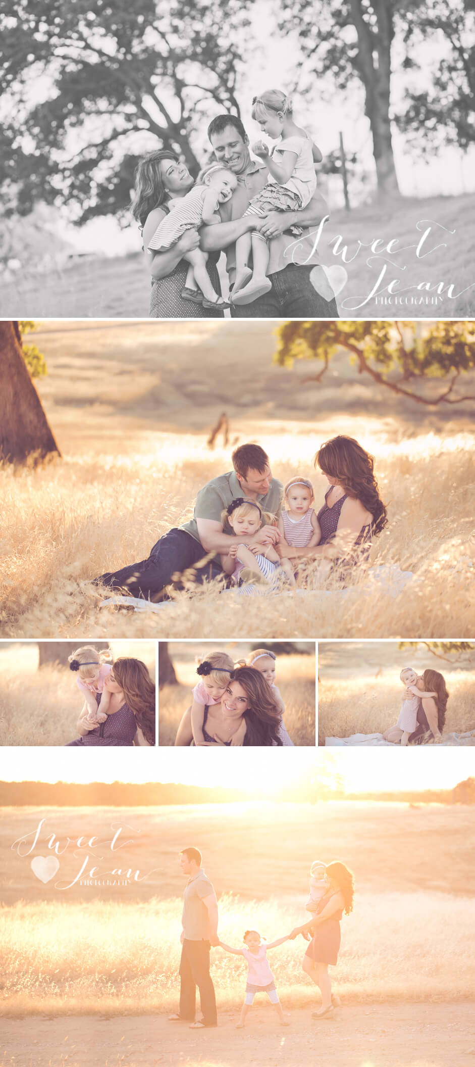 gorgeous outdoor family portrait roseville photographer