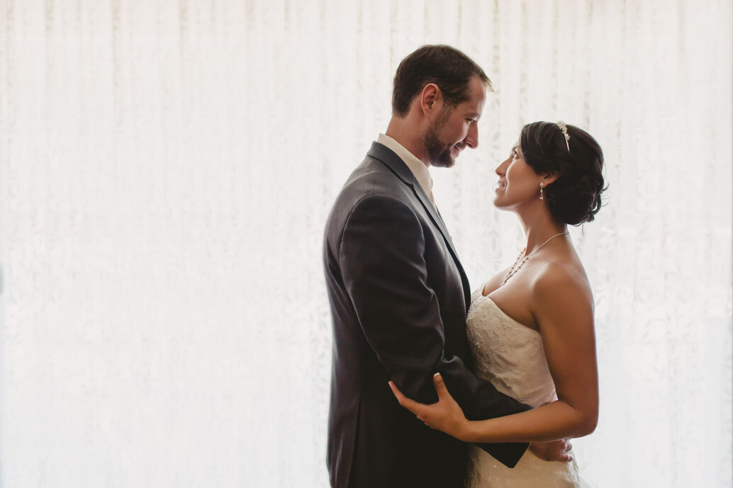 romantic bride and groom portrait tahoe