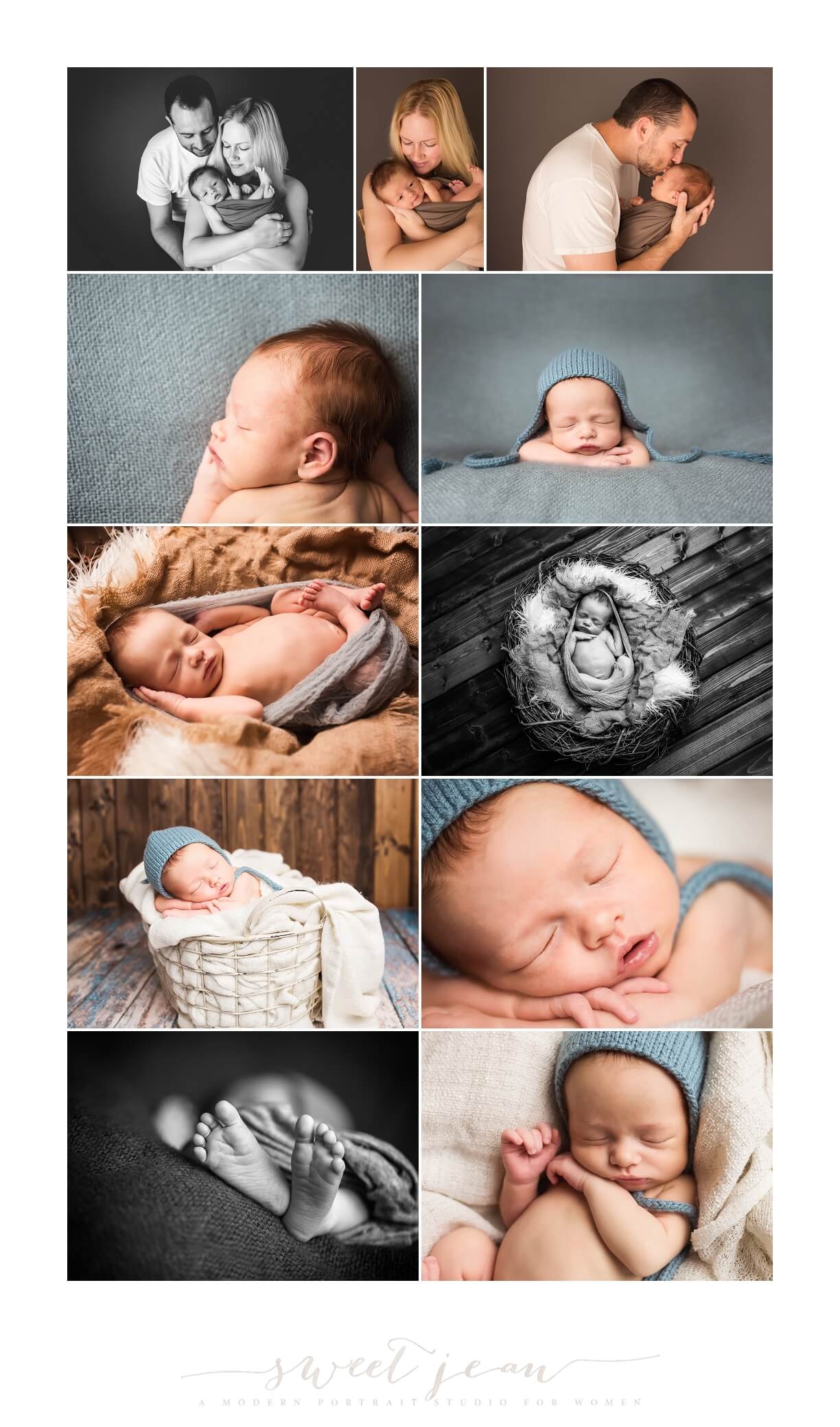 Kellen | Portrait of a Newborn