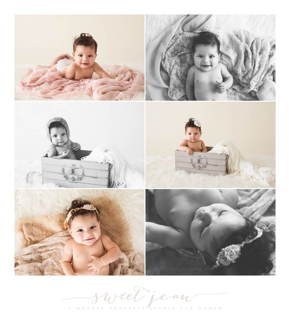 Roseville Studio 6 month milestone session