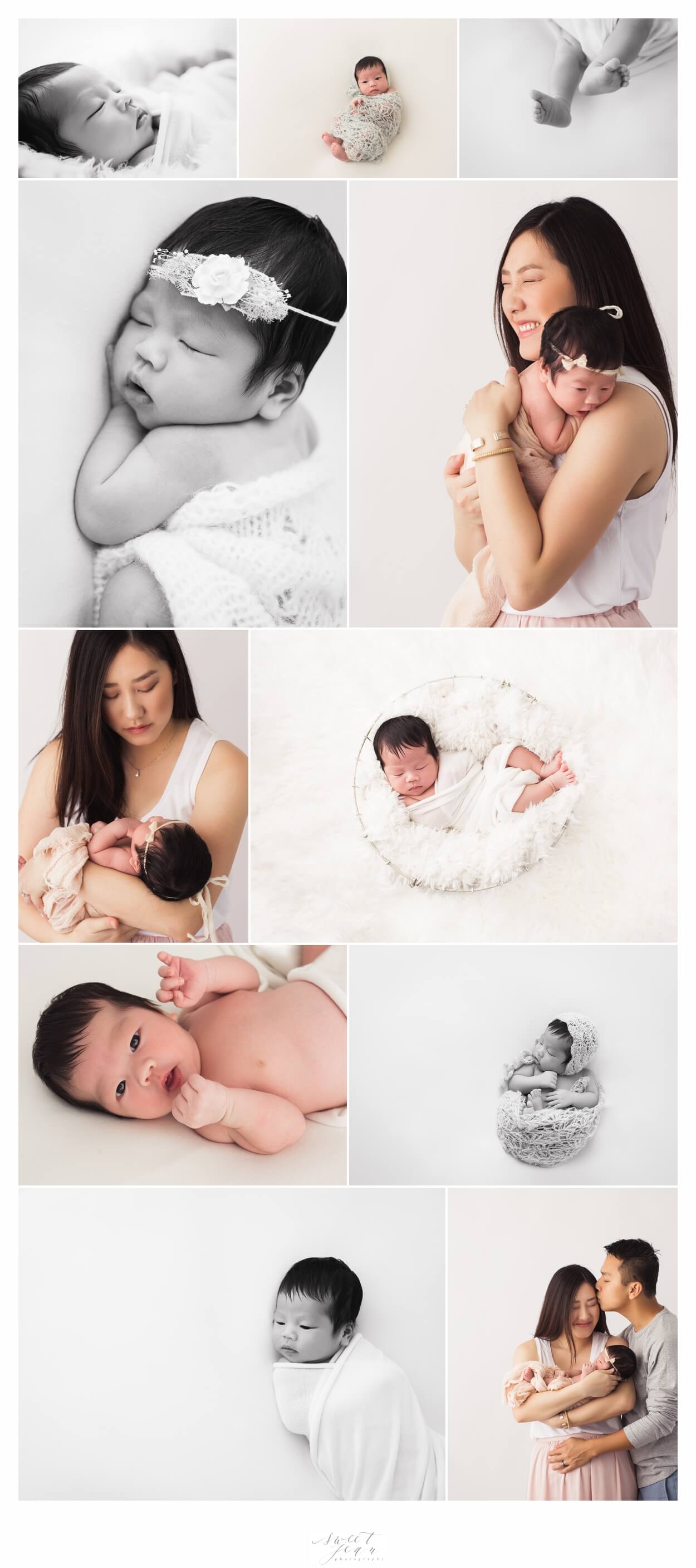 Elizabeth Grace Sacramento Newborn Photographer