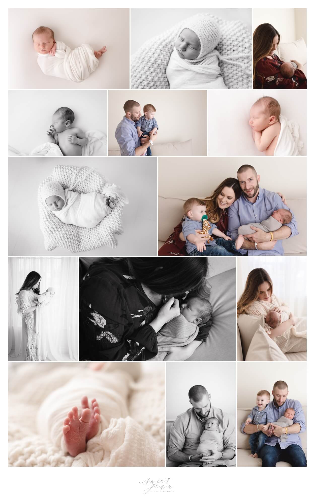 Fitz | Roseville Newborn Studio Sweet Jean Photography