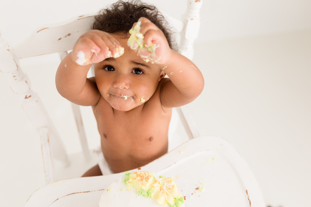 baby cake smash session sweet jean photography roseville baby photographer